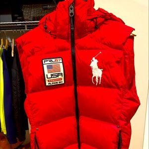 Polo Ralph Lauren Big Pony Hooded Vest